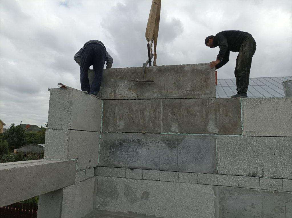 Строительство дома из блоков